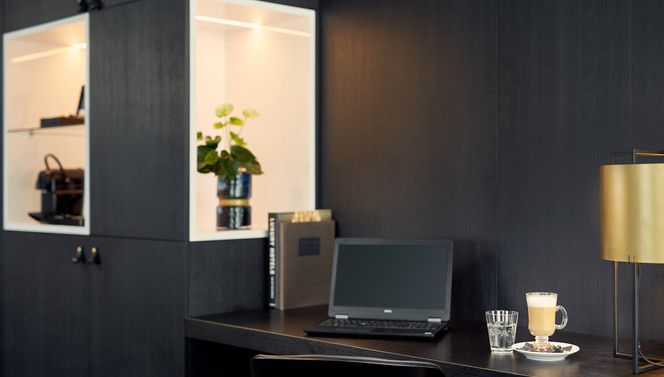 Desk in the Presidential Suite of Hotel Zaltbommel